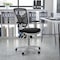 Flash Furniture Office Chair, Mesh, Black Mesh/White Frame HL-0001-WH-BK-GG - alternate 1
